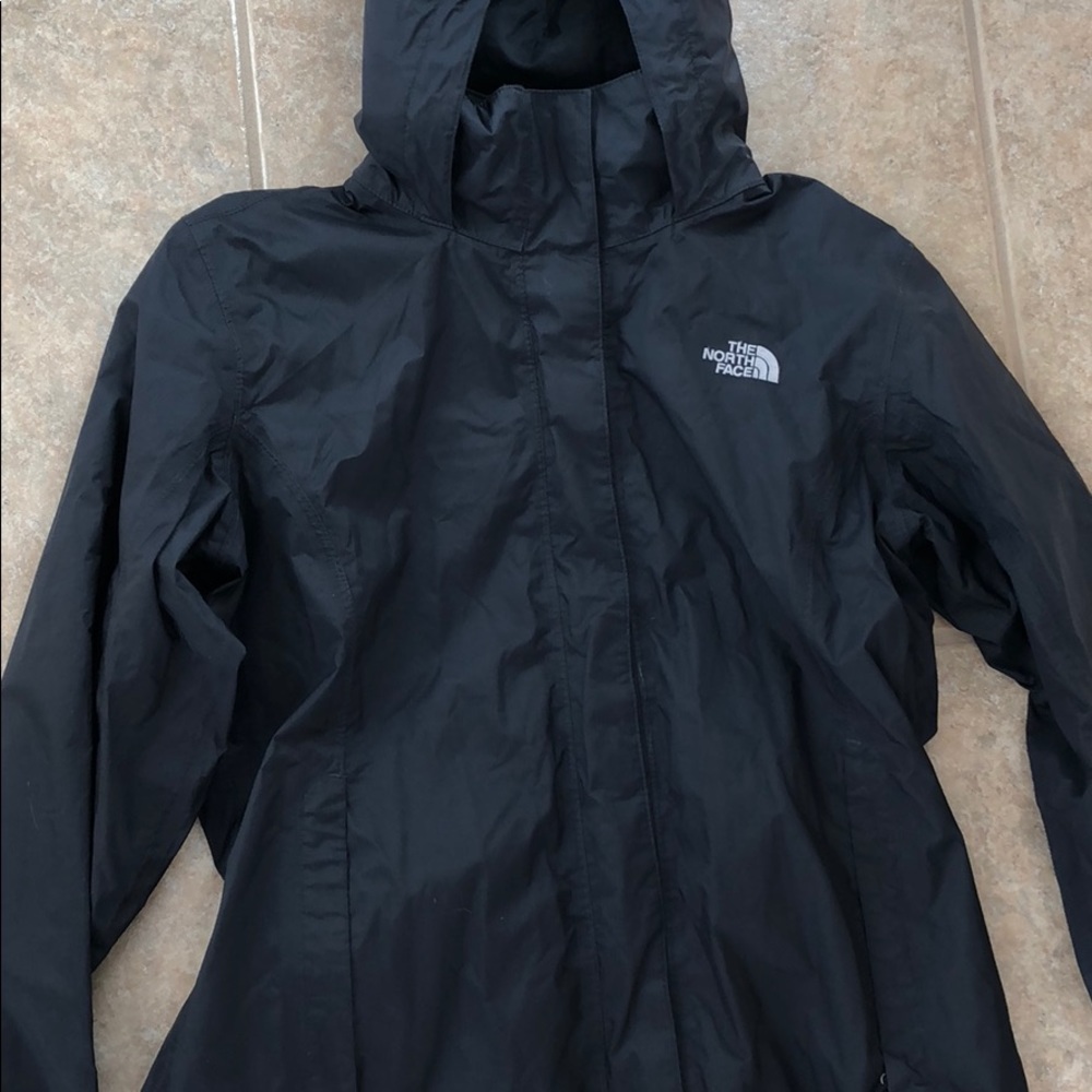 The North Face rain jacket